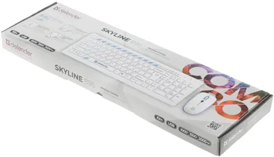 Комплект (клавиатура+мышь) Defender Skyline 895, USB, беспроводной [45895]