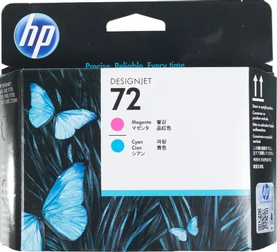 Печатающая головка hp C9383A (№72) Magenta&amp;amp;Cyan для hp DJ T610, T1100