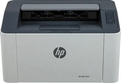 Принтер лазерный HP Laser 107w черно-белая печать, A4