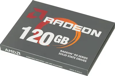 SSD накопитель AMD Radeon R5 R5SL120G 120ГБ, 2.5&amp;quot;, SATA III, SATA