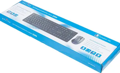 Комплект (клавиатура+мышь) Oklick 250M, USB, беспроводной [997834]