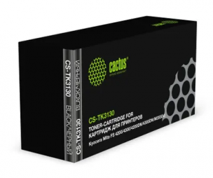 Картридж Cactus CS-TK-3130 для Kyocera Mita FS 4200/4300/4200DN/ 4300DN/M3550idn Ecosys/60idn (25000стр.)