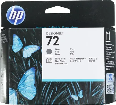 Печатающая головка hp C9380A (№72) Gray&amp;amp;Photo Black для hp DJ T610, T1100