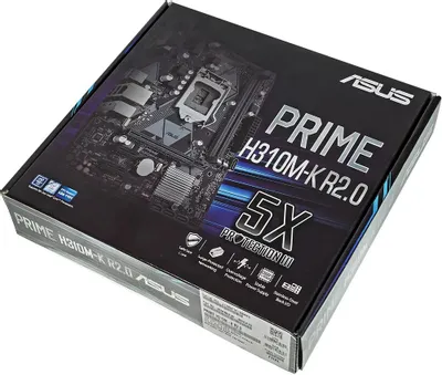 Материнская плата ASUS PRIME H310M-K R2.0, LGA 1151v2, Intel H310, mATX, Ret