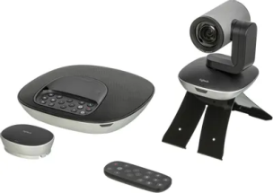 Web-камера Logitech Conference Cam GROUP, черный/серебристый [960-001057]