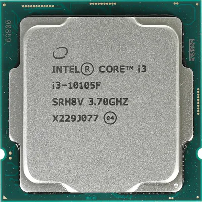 Процессор Intel Core i3-10105F 3.7 GHz /4core/6Mb/65W/8 GT/s LGA1200