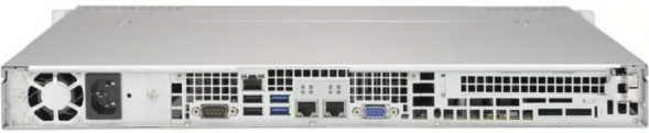 Сервер SuperMicro SYS-5019S-M [LGA1151, C236, 4xDDR4, 4x3.5&amp;quot; HS, 2x1GLAN,  1(из1)x350W,1U]