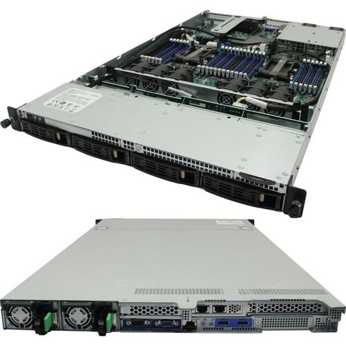 Серверная платформа Compal CAH70 - SR105-2 - Purley 1U, 4x3.5&amp;quot; SAS/SATA - Front, 4x3.5&amp;quot; Disk Trays, 2x3647 + HSINK, 24 DIMM, 2xM.2, 1xCable MiniSAS – MiniSAS HD