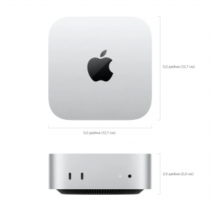 Apple Мини-ПК Mac mini M4 Pro 2024 48GB RAM, 1TB SSD (Apple M4 Pro (12C CPU, 16C GPU), RAM 48 ГБ, SSD 1024 ГБ, Apple M4 Pro, macOS), Z1JV000LQ, Z1JV00