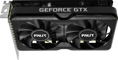 Видеокарта Palit NVIDIA GeForce GTX 1630 PA-GTX1630 DUAL 4G 4ГБ GDDR6, Ret [ne6163001bg6-1175d]