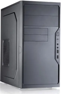 Корпус Minitower Foxline FL-733 &amp;lt; FL-733-FZ450R &amp;gt;,mATX, 2x5.25EXT, 2x3.5EXT, 5x3.5INT, 2xUSB2.0, HDA, w/o FAN, w/450W ATX PSU, w/1.2m EU pwr cord