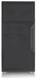 Корпус Minitower Foxline FL-733 &amp;lt; FL-733-FZ450R &amp;gt;,mATX, 2x5.25EXT, 2x3.5EXT, 5x3.5INT, 2xUSB2.0, HDA, w/o FAN, w/450W ATX PSU, w/1.2m EU pwr cord