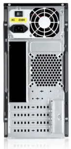 Корпус Minitower Foxline FL-733 &amp;lt; FL-733-FZ450R &amp;gt;,mATX, 2x5.25EXT, 2x3.5EXT, 5x3.5INT, 2xUSB2.0, HDA, w/o FAN, w/450W ATX PSU, w/1.2m EU pwr cord