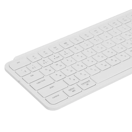 Клавиатура проводная + беспроводная Keychron B6 Pro белая