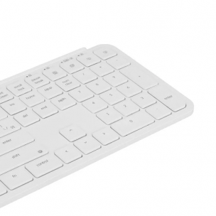 Клавиатура проводная + беспроводная Keychron B6 Pro белая