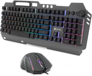 Комплект (клавиатура+мышь) Oklick 700GMK, USB, проводной [1533156]
