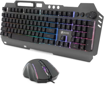 Комплект (клавиатура+мышь) Oklick 700GMK, USB, проводной [1533156]