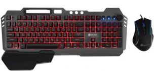 Комплект (клавиатура+мышь) Oklick 700GMK, USB, проводной [1533156]
