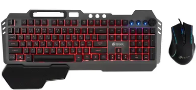Комплект (клавиатура+мышь) Oklick 700GMK, USB, проводной [1533156]