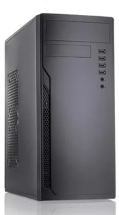 Корпус ATX FOXLINE FL-301-FZ450R, Midi-Tower, 450Вт, черный [fl-301-fz500r]