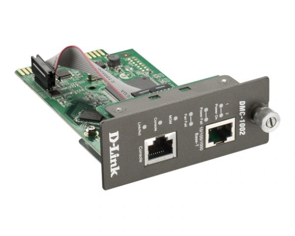 Модуль управления для медиаконвертеров D-Link &amp;lt;DMC-1002&amp;gt; Web/SNMP/Console (1UTP, RS232)