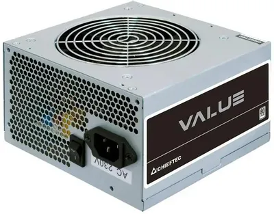 Блок питания 400W Chieftec Value APB-400B8 (ATX 2.3, 400W, Active PFC, 120mm fan) OEM
