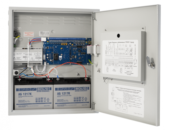 ППКУ пожарный &amp;quot;Сириус&amp;quot; - одна кольцевая линия для подключения до 127 адресных устройств (с возможностью подключения двух кольцевых линий)