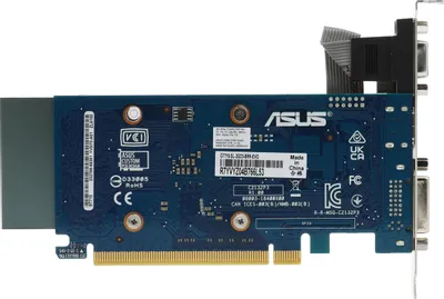 Видеокарта ASUS NVIDIA GeForce GT 710 GT710-SL-2GD3-BRK-EVO 2ГБ DDR3, Low Profile, Ret