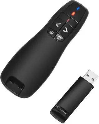 Презентер Logitech Wireless Presenter R400 (RTL) USB, 5 btn, Беспроводной пульт с лазерной указкой &amp;lt; 910-001356 &amp;gt;