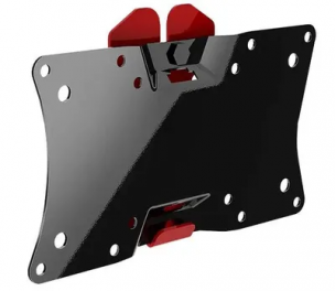 Кронштейн для телевизора Holder LCDS-5060, 19-32&amp;quot;, настенный, фиксированный, черный глянец