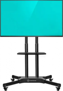 Подставка для телевизора Onkron TS1351 черный 40"-65" макс.45.5кг напольный мобильный