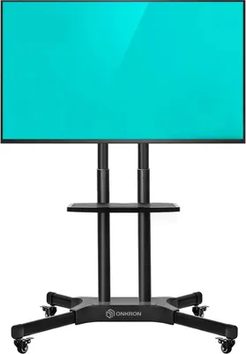 Подставка для телевизора Onkron TS1351 черный 40&amp;quot;-65&amp;quot; макс.45.5кг напольный мобильный
