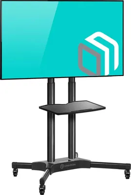Подставка для телевизора Onkron TS1351 черный 40&amp;quot;-65&amp;quot; макс.45.5кг напольный мобильный