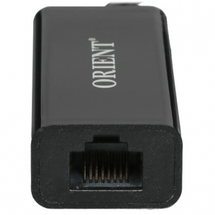 Сетевая карта Orient U2CL-100 [1 x RJ-45, 100 Мбит/сек, 10 Мбит/сек, USB Type-C]