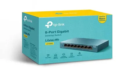 Коммутатор TP-Link LS108G 8G неуправляемый