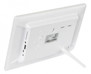 Фоторамка Digma 10.1&quot; PF-1043 1280x800 белый пластик ПДУ Видео