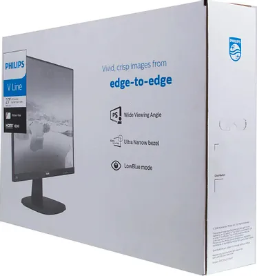 Монитор 27&amp;quot; PHILIPS 273V7QDSB (1920x1080, IPS, 5 мс, 10M:1, 250 кд/м2, D-Sub, DVI, HDMI)