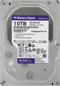 Жесткий диск 10 Tb HDD SATA Western Digital Purple Pro &amp;lt; WD102PURP &amp;gt; 256 Мб