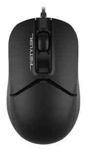 Комплект (клавиатура+мышь) A4TECH Fstyler F1512, USB, проводной [f1512 black]