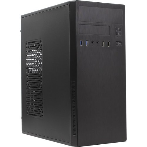 Корпус Miditower Powerman DA812BK ATX 500W USB2.0 х 2, USB3.0 х 2,  (24+2x4+2x6пин)