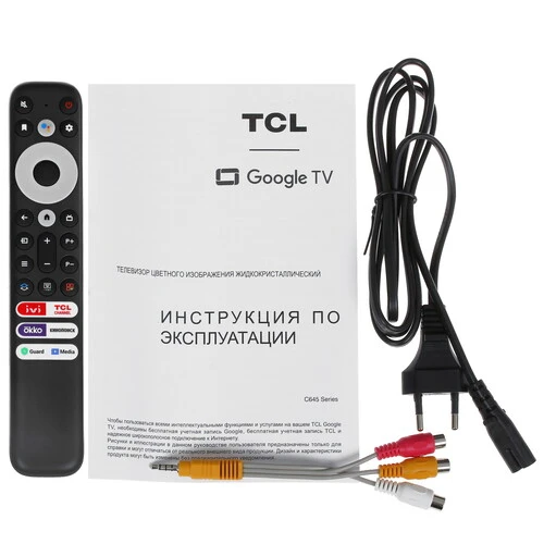 Телевизор 55&amp;quot;  TCL 55C645 4K UltraHD, 3840x2160,Smart TV RU РОССИЯ