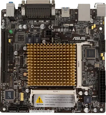 Материнская плата ASUS J1800I-A, mini-ITX, Ret