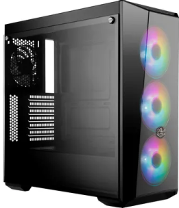 Корпус ATX Cooler Master MasterBox Lite 5 ARGB, W/O controller, Midi-Tower, без БП, черный [mcw-l5s3-kgnn-05]