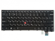 Клавиатура для ноутбука Lenovo Thinkpad T460P, черная с подсветкой, с рамкой, с трекпоинтом, гор. Enter