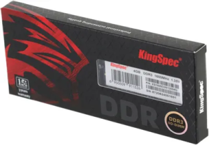 Оперативная память KINGSPEC KS1600D3N13504G DDR3L - 1x 4ГБ 1600МГц, для ноутбуков (SO-DIMM), Ret