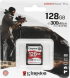 Карта памяти SDXC UHS-II U3 Kingston Canvas React Plus 128 ГБ, 300 МБ/с, Class 10, SDR2/128GB