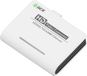 Видео конвертер GCR  HDMI -&amp;gt; VGA + jack 3.5 mm, 1080P 60Hz, GL-v136