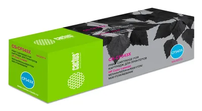 Картридж Cactus CS-CF543A Magenta для hp Color LJ Pro M254/M280/M281
