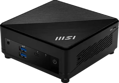 Неттоп MSI Cubi 5 12M-067BRU i5 1235U (1.3) Iris Xe noOS 2xGbitEth WiFi BT 65W черный (DDR4) (936-B0A811-067)
