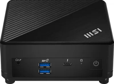 Неттоп MSI Cubi 5 12M-067BRU i5 1235U (1.3) Iris Xe noOS 2xGbitEth WiFi BT 65W черный (DDR4) (936-B0A811-067)